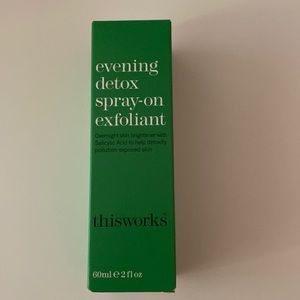Thisworks evening detox spray-on exfoliant